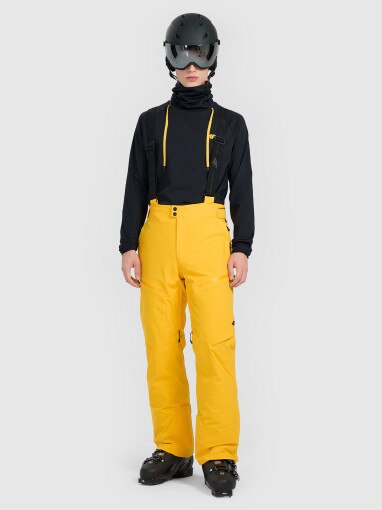 4F Męska bielizna termiczna ocieplana (góra) 4F 4FRAW25UBRUM117 czarna Czarny