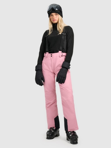 Damska bielizna termiczna polarowa (góra) 4F 4FWAW25UFLEF064 - czarna