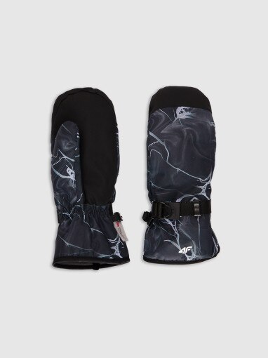 4F JUNIOR Chłopięce rękawiczki narciarskie 4F Thinsulate 4FJWAW25AFGLM199 multikolor Multikolor