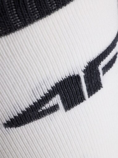 Chłopięce skarpetki narciarskie 4F 4FJWAW25UFSOM224 - białe