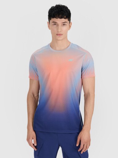 RL9 Męska koszulka treningowa 4F x Robert Lewandowski RL9SSS25TFTSM1999 multikolor Multikolor