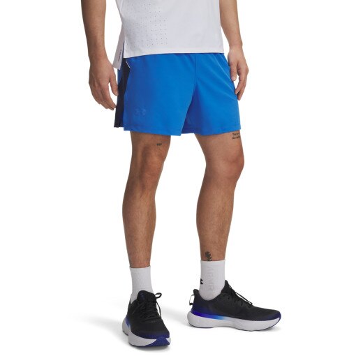Męskie spodenki do biegania Under Armour UA Launch Pro 5'' Shorts - niebieskie