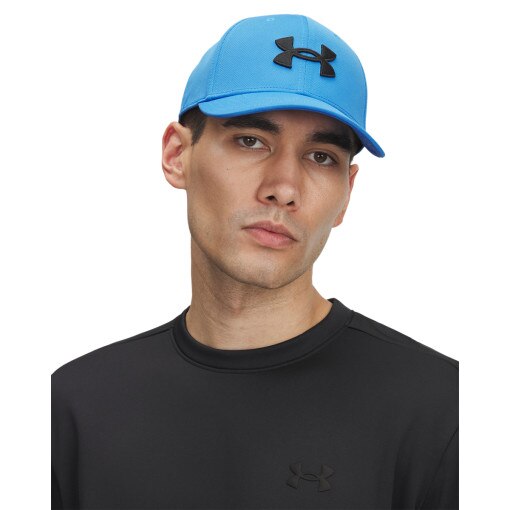 UNDER ARMOUR Męska czapka z daszkiem Under Armour Men's UA Blitzing niebieska Niebieski