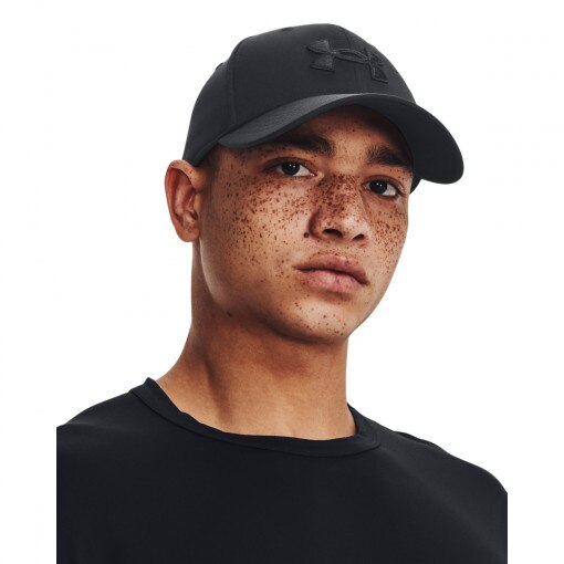 UNDER ARMOUR Męska czapka z daszkiem Under Armour Men's UA Blitzing Adj czarna Czarny