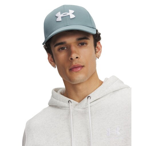 UNDER ARMOUR Męska czapka z daszkiem Under Armour Men's UA Blitzing Adj niebieska Niebieski