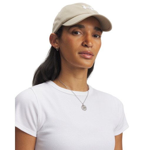 UNDER ARMOUR Damska czapka z daszkiem Under Armour Women's UA Blitzing Adj beżowa Beżowy