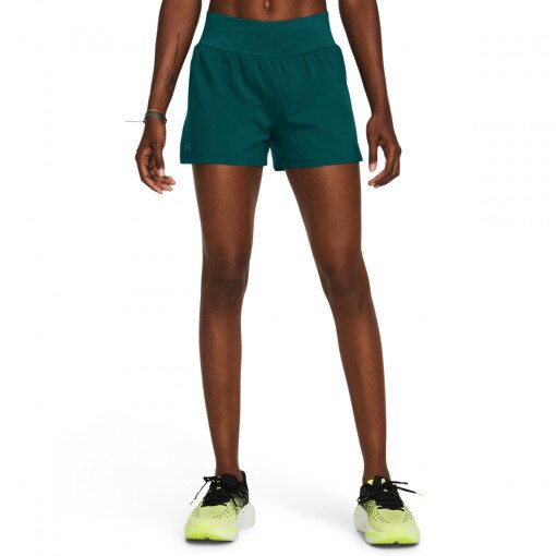 Damskie spodenki do biegania Under Armour UA Launch Pro 3'' Shorts - zielone