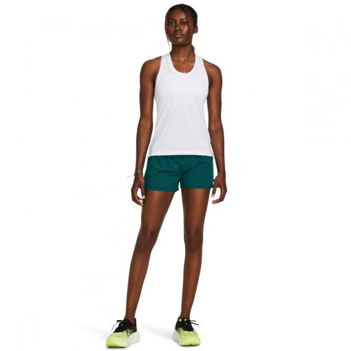 UNDER ARMOUR Damskie spodenki do biegania Under Armour UA Launch Pro 3'' Shorts zielone Zielony