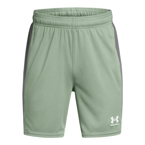 UNDER ARMOUR Chłopięce spodenki treningowe Under Armour UA B's Ch. Knit Short zielone Zielony