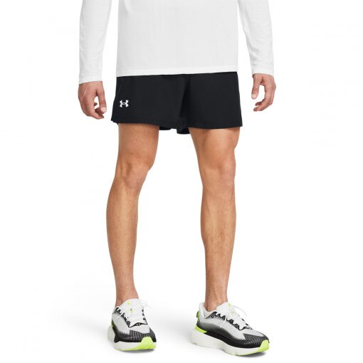 Męskie spodenki do biegania Under Armour UA Launch 5'' Short - czarne