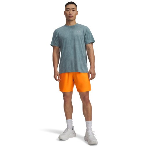 UNDER ARMOUR Męskie spodenki do biegania Under Armour UA Launch 7'' Short pomarańczowe Pomarańczowy