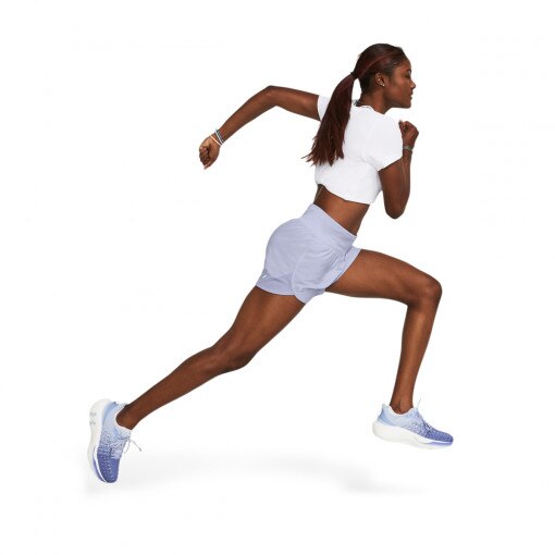 UNDER ARMOUR Damskie spodenki do biegania Under Armour UA Fly By Elite 5'' Short fioletowe Fioletowy