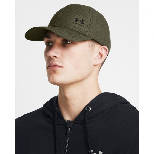 UNDER ARMOUR Męska czapka z daszkiem Under Armour Isochill Armourvent STR khaki Khaki