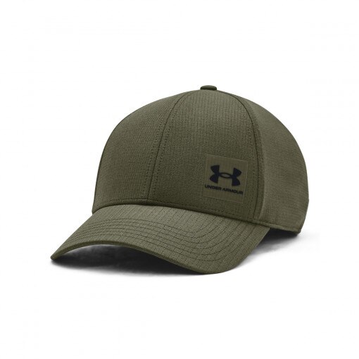 Męska czapka z daszkiem Under Armour Iso-chill Armourvent STR - khaki