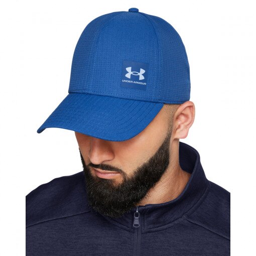 UNDER ARMOUR Męska czapka z daszkiem Under Armour M Isochill Armourvent Adj niebieska Niebieski
