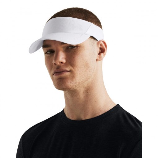 UNDER ARMOUR Męski daszek do biegania Under Armour M IsoChill Launch Visor biały Biały