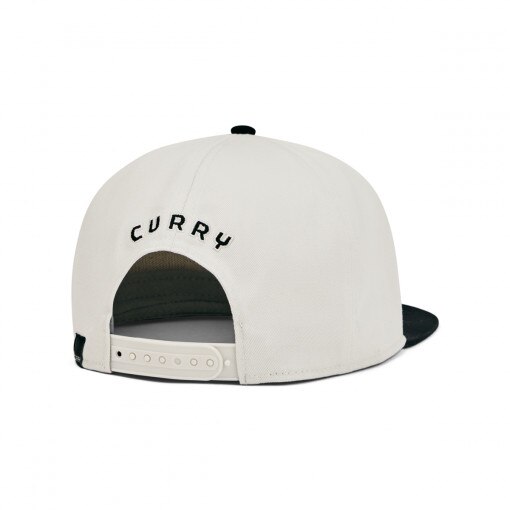 Męska czapka z daszkiem Under Armour M Curry Flatbrim Snapback - szara