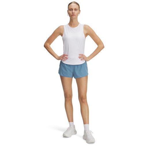 UNDER ARMOUR Damskie spodenki do biegania Under Armour UA Launch Pro 3'' Shorts niebieskie Niebieski