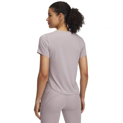 Damska koszulka do biegania Under Armour UA Launch Elite - beżowa