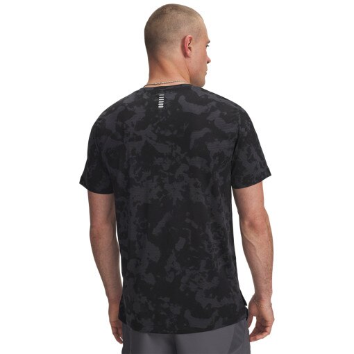 Męska koszulka do biegania Under Armour UA Launch Printed - szara