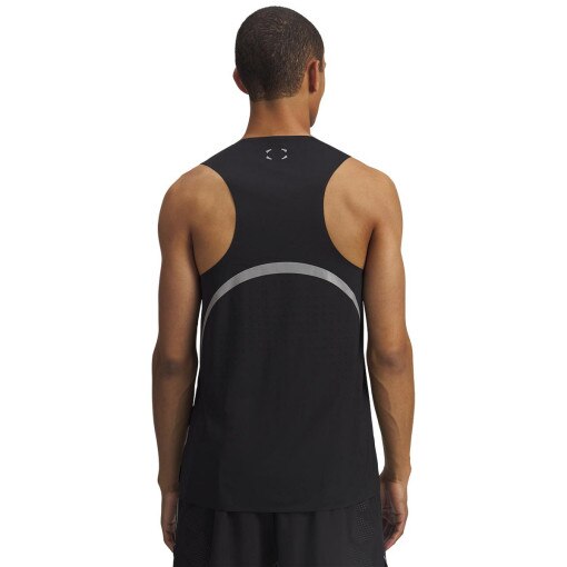 Męski top do biegania Under Armour UA Halo Run Tank - czarny