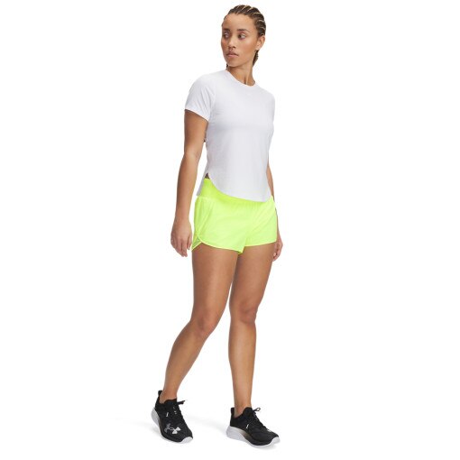UNDER ARMOUR Damskie spodenki do biegania Under Armour UA Launch Pro 3'' Shorts zielone Zielony