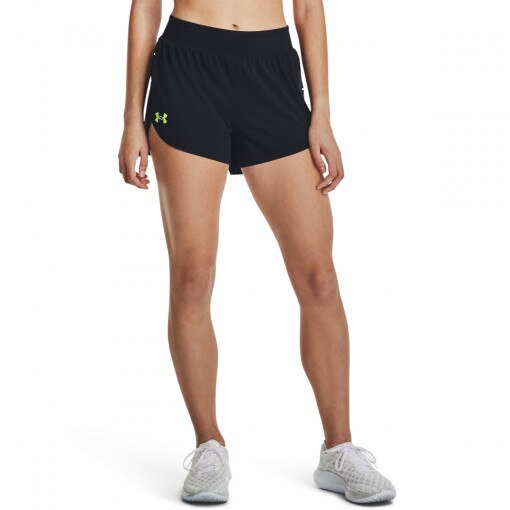 Damskie spodenki do biegania Under Armour UA Lighter Than Air Shorts - czarne