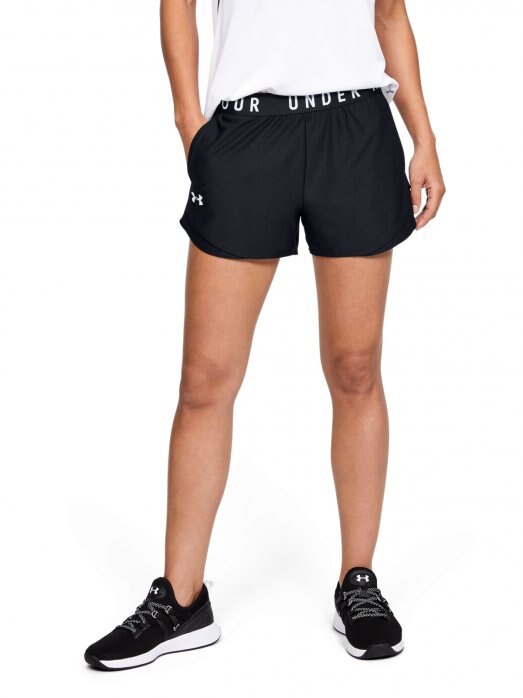 UNDER ARMOUR Damskie szorty treningowe UNDER ARMOUR Play Up Short 3.0 czarne Czarny