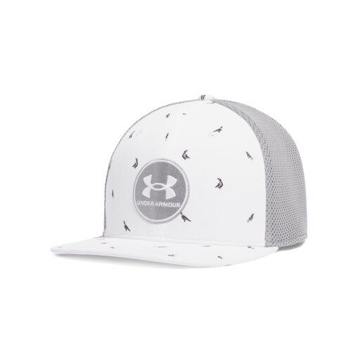 Męska czapka z daszkiem Under Armour M Iso-chill Drive Mid STR - szara