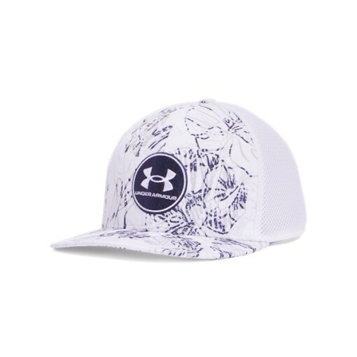 UNDER ARMOUR Męska czapka z daszkiem Under Armour M Isochill Drive Mid STR biała Biały