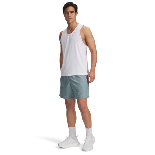 UNDER ARMOUR Męskie spodenki do biegania Under Armour UA LAUNCH PRO 2n1 niebieskie Niebieski