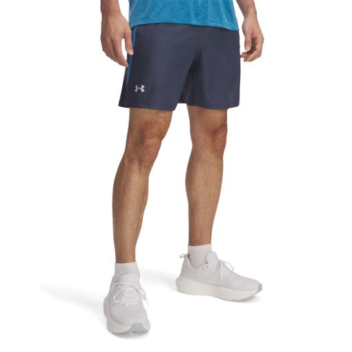Męskie spodenki do biegania Under Armour UA Launch 7'' Short - granatowe