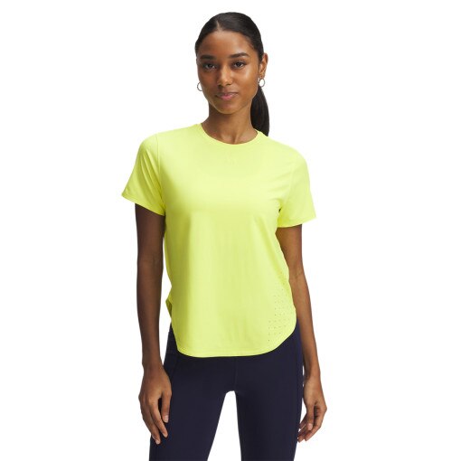 UNDER ARMOUR Damska koszulka do biegania Under Armour UA Launch Elite zielona Zielony
