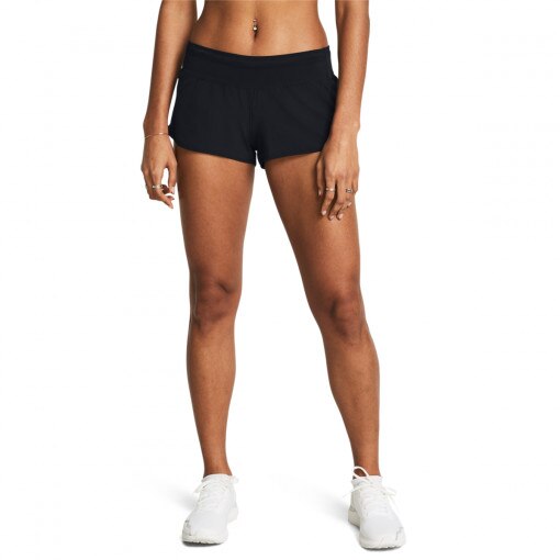 Damskie spodenki treningowe Under Armour UA Launch Pro 2'' Shorts - czarne
