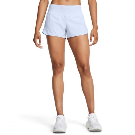 Damskie spodenki do biegania Under Armour UA Launch Pro 3'' Shorts - niebieskie